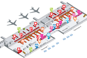 Схема аэропорта Дон Муанг