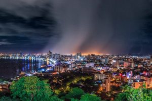 Ночная панорама Паттайи